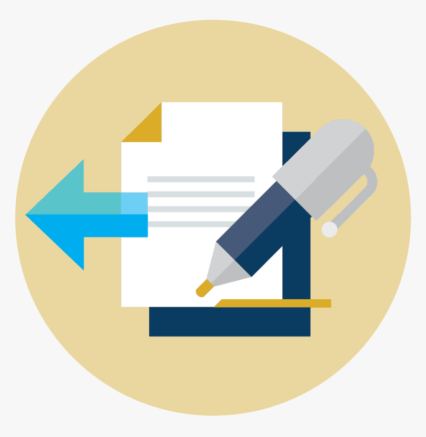 Checklist Graphic Admissions Icon - Registrar Png, Transparent Png