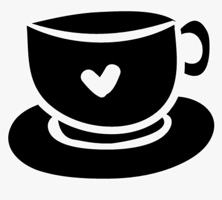 Free Png Download Coffee Cup With Heart Png Images - Coffee Icon Png Free, Transparent Png