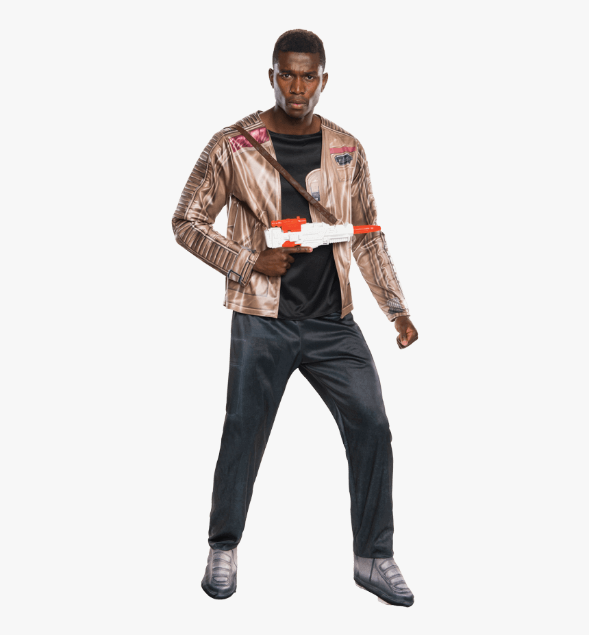 Force Awakens Deluxe Adult Finn Costume - Star Wars The Force Awakens Outfit, HD Png Download