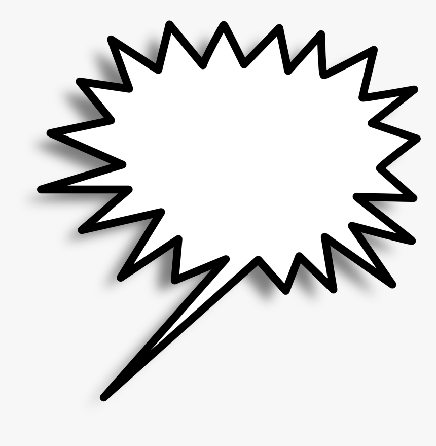 Speech Bubble Png Image Pngpix Pow Bam Clip Art Speech - Comic Text Box Png, Transparent Png