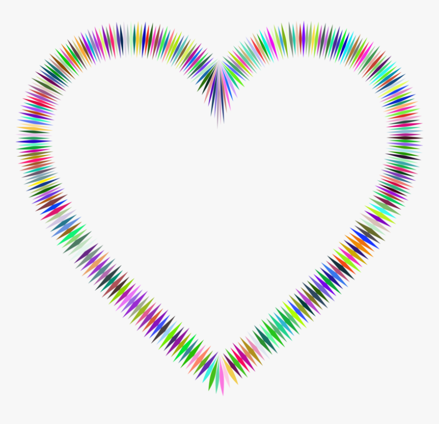 Heart,line,circle - Portable Network Graphics, HD Png Download