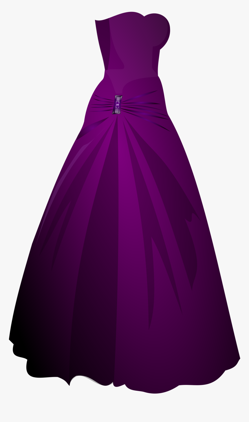 Dress Png - Prom Dress White Background, Transparent Png
