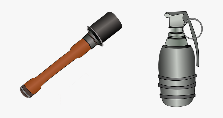 Mk2, Gas Grenade, Poison Gas, Grenade, Grenades - Granada De Gas Venenoso, HD Png Download