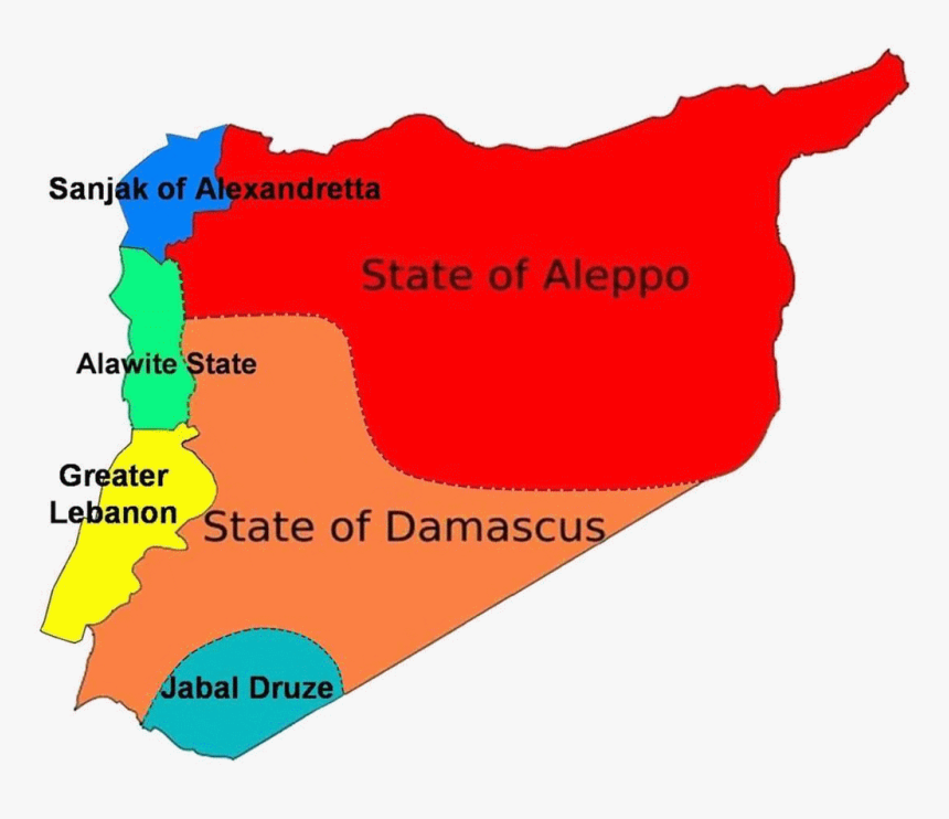 Syrian States, HD Png Download