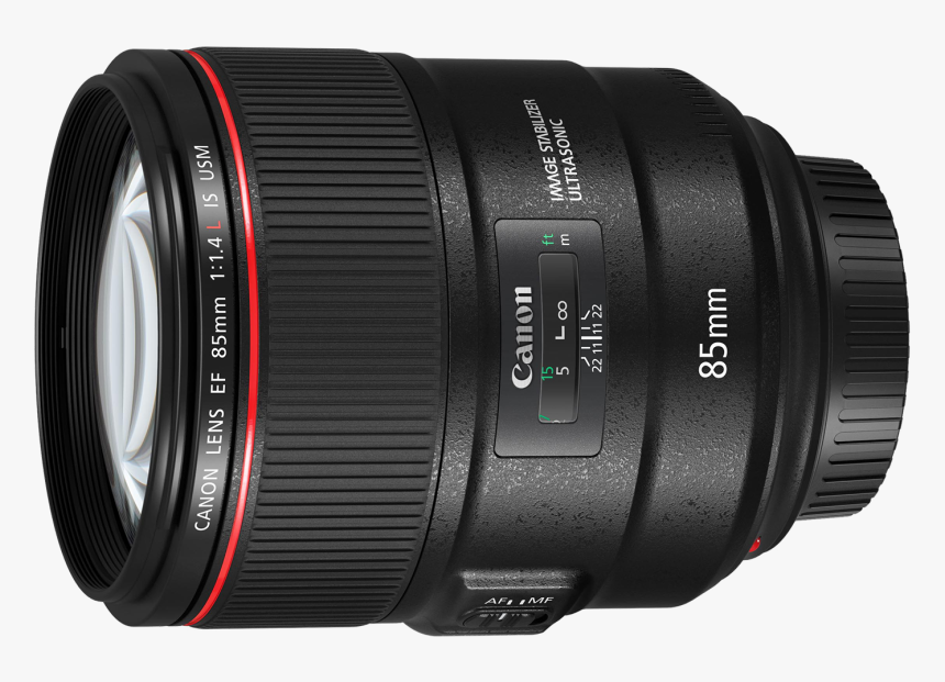 Canon 85mm F1 - Canon 85mmf1 4l, HD Png Download