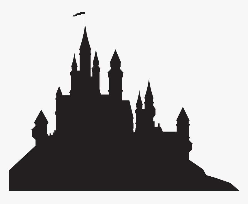 Sleeping Beauty Castle Silhouette Clip Art, HD Png Download