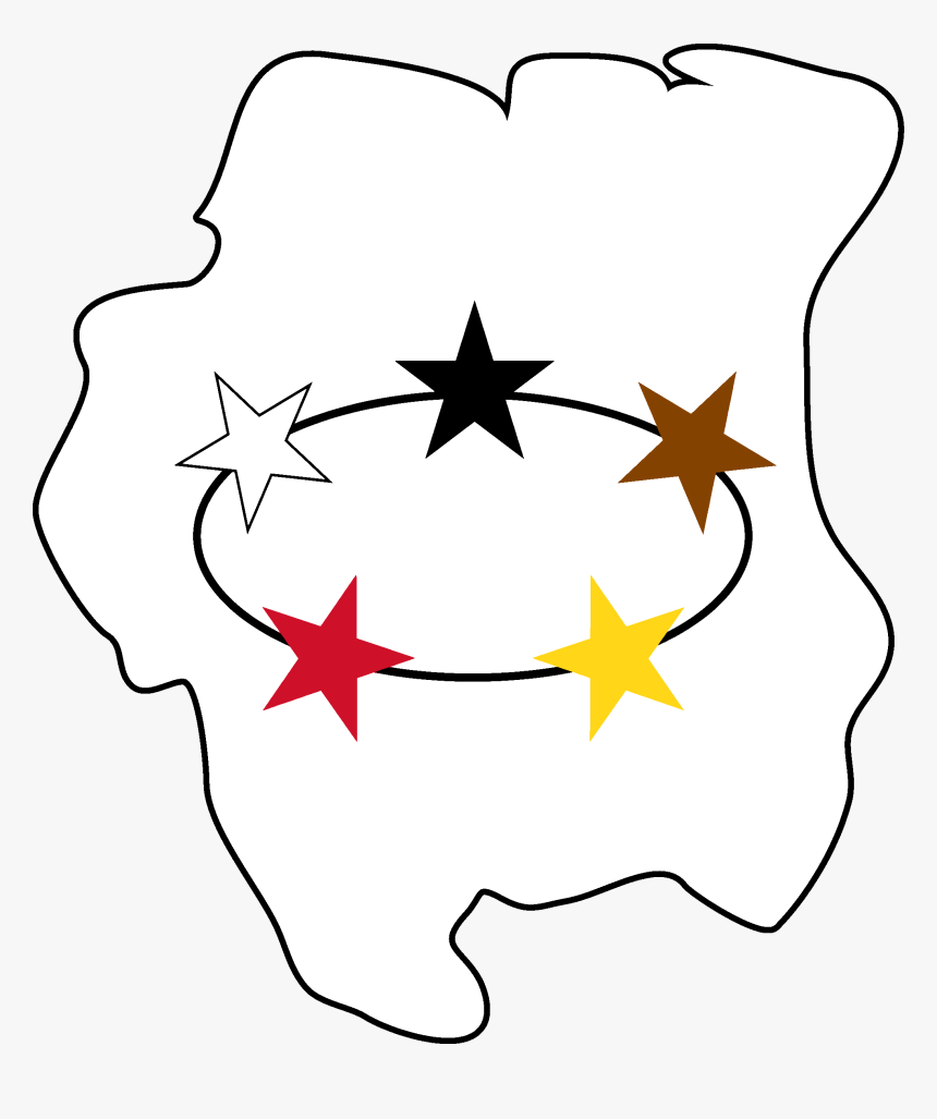 Flag Map Of Dutch Suriname - Suriname Flag Before Independence, HD Png Download