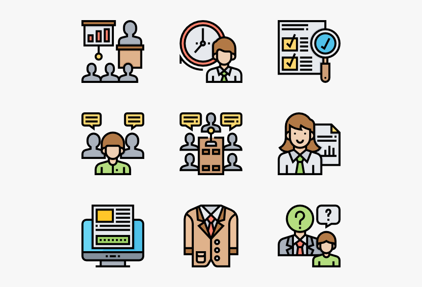 Interview - Cartoon, HD Png Download