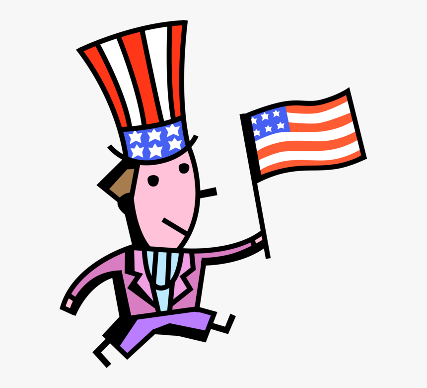 Vector Illustration Of 4th Of July Independence Day, HD Png Download