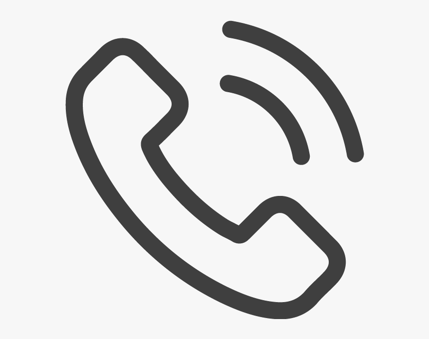 Transparent Hire Icon Png - Phone Icon Black And White, Png Download