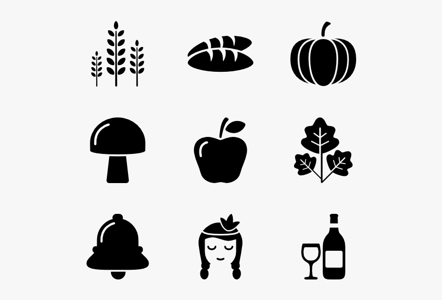 United Icons Free Thanksgiving - Symbool Geboorte, HD Png Download