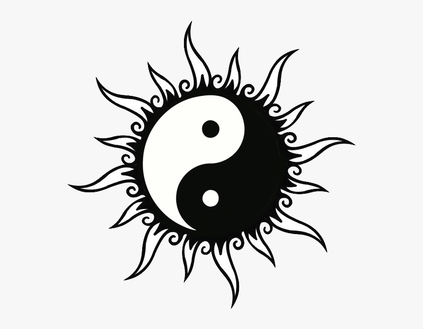 Sun Yin And Yang, HD Png Download