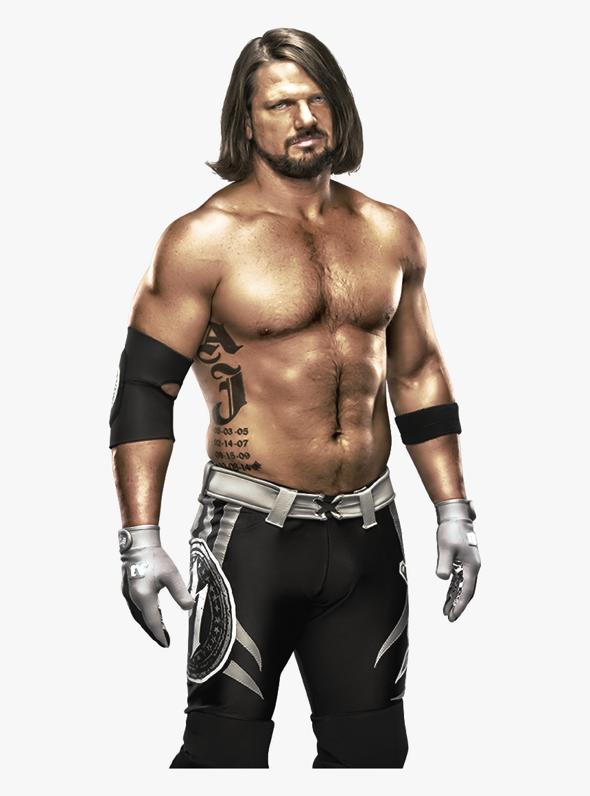 Wwe Wrestling Png - Wwe Aj Styles Png, Transparent Png