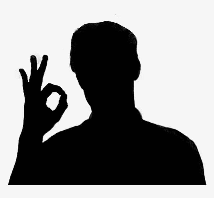 Man Silhouette Png Free Download - Silhouette, Transparent Png