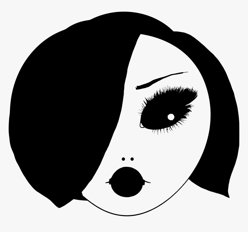 Eye Computer Icons Silhouette Vampire Monster - Monster Eyeball Silhouette, HD Png Download