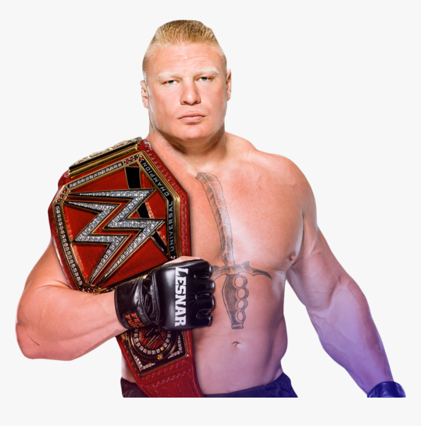 Wrestler - Wwe Brock Lesnar Wwe Universal Champion, HD Png Download