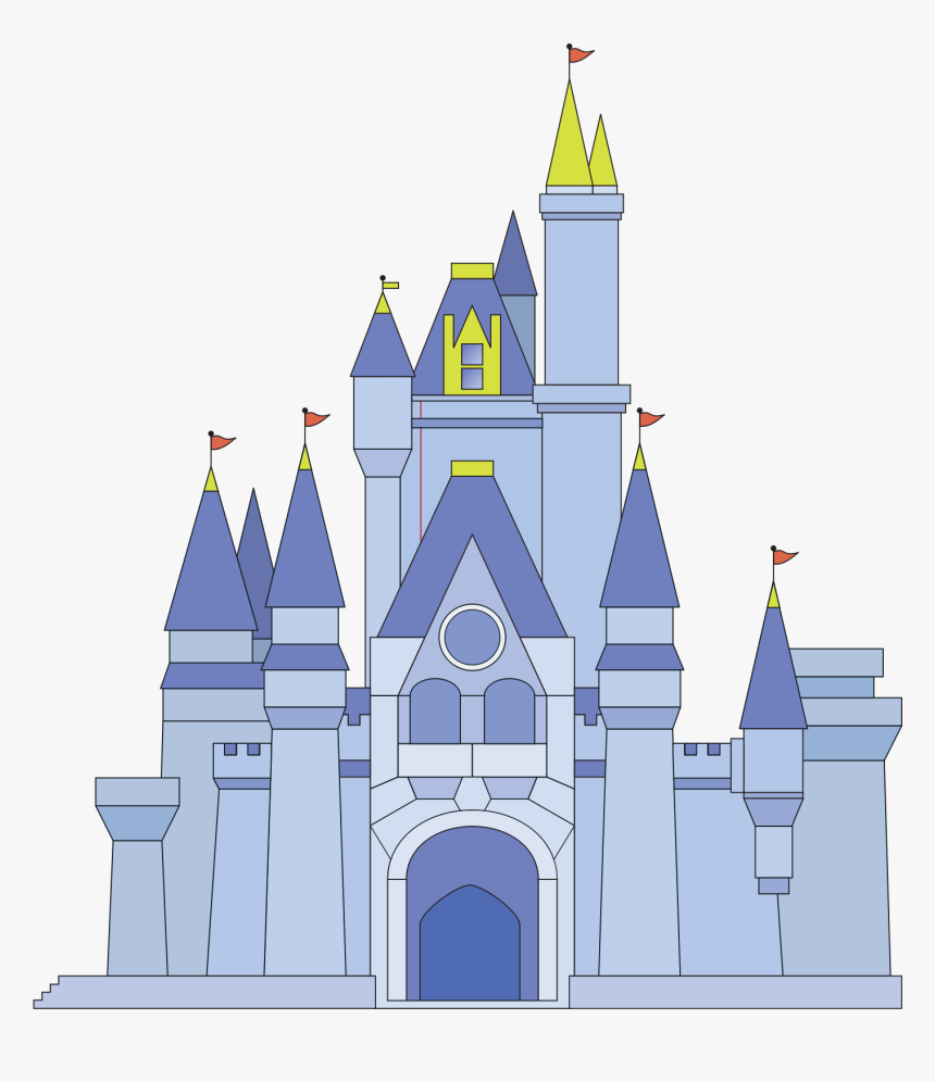 Magic Kingdom Castle Clipart, HD Png Download