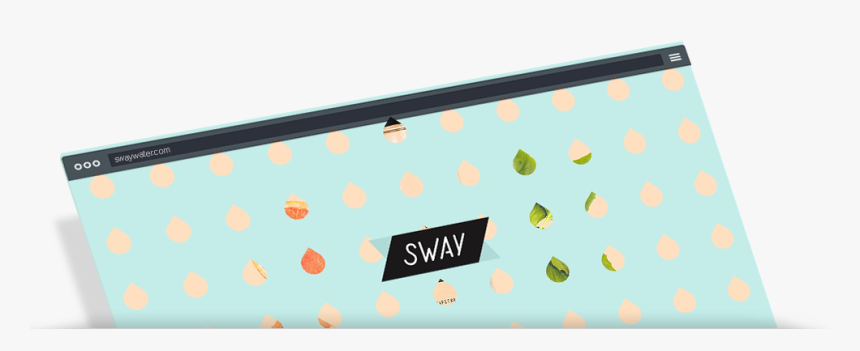 As You Scroll Down, It Reveals The Hero Image - Graphic Design, HD Png Download