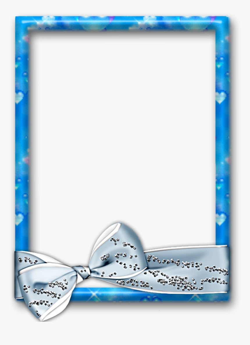Cornice Azzurro Png, Transparent Png
