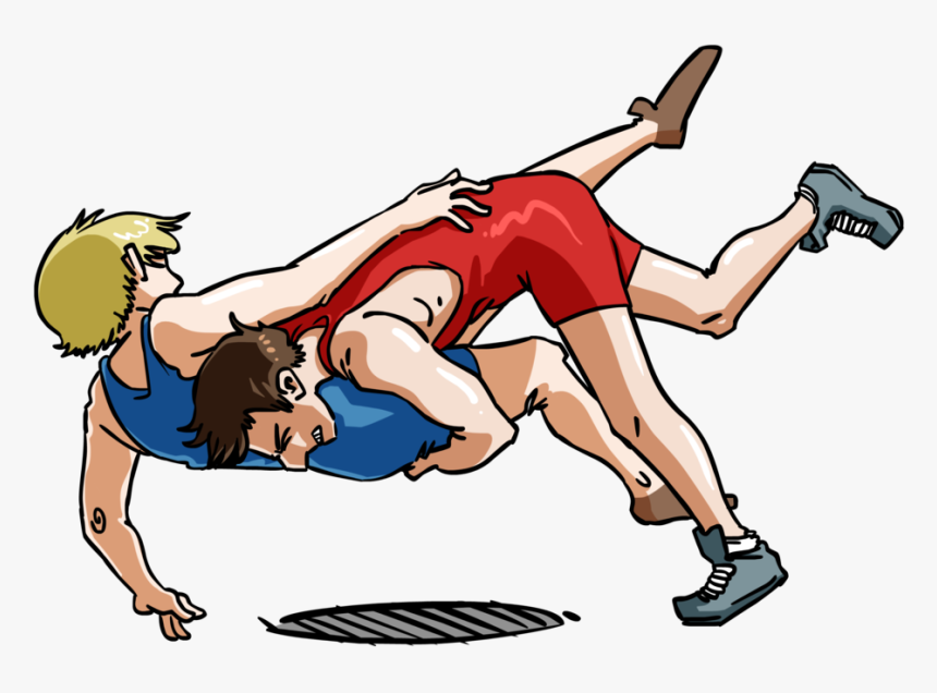 Wrestling Png - Wrestling Cartoon Png, Transparent Png
