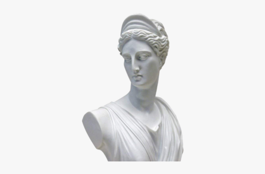 Black And White Bust, HD Png Download
