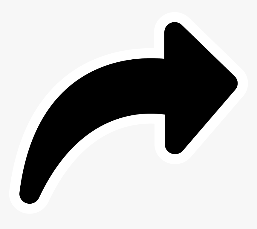 This Free Icons Png Design Of Mono Folder Sent Mail - Flecha Png Icon, Transparent Png