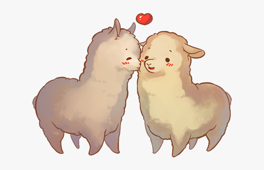 Cute Alpaca, HD Png Download