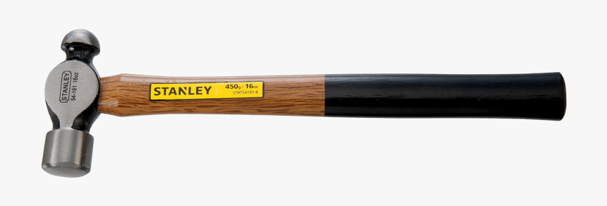 Stanley Stht54191-8 Hammer Ball Pein 450gms/16oz - Ball Pein Hammer Type, HD Png Download