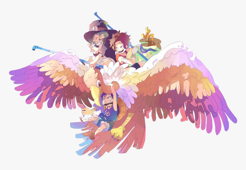 One Piece Sabo Ace Luffy Garp, HD Png Download