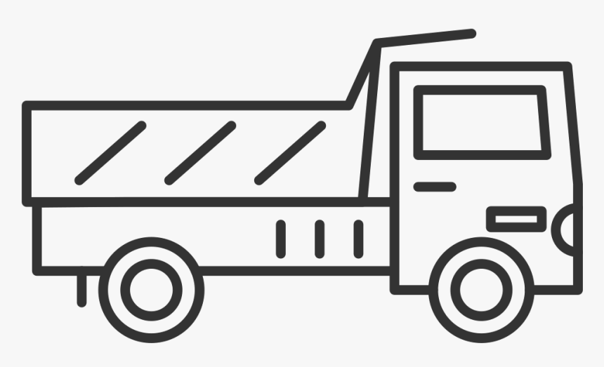 Tipper Truck Hire Icon - Tipper Hire Icon, HD Png Download
