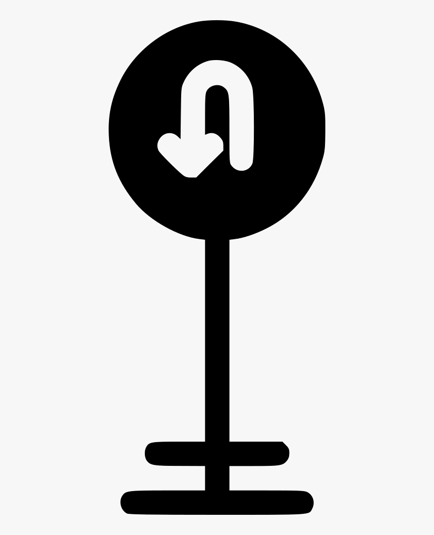 U Turn - Sign, HD Png Download