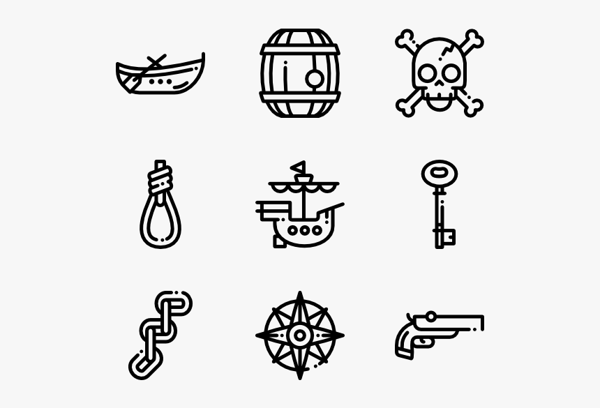 Pirates - Wedding Icon Png, Transparent Png