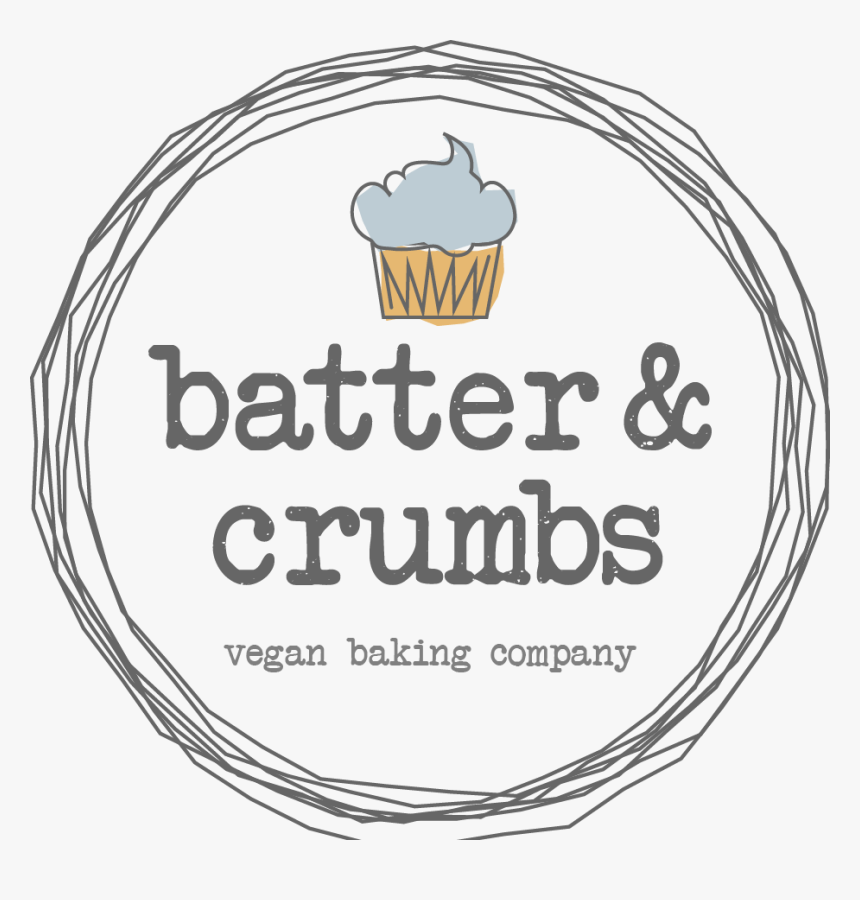 Batter & Crumbs Logo - Cupcake, HD Png Download