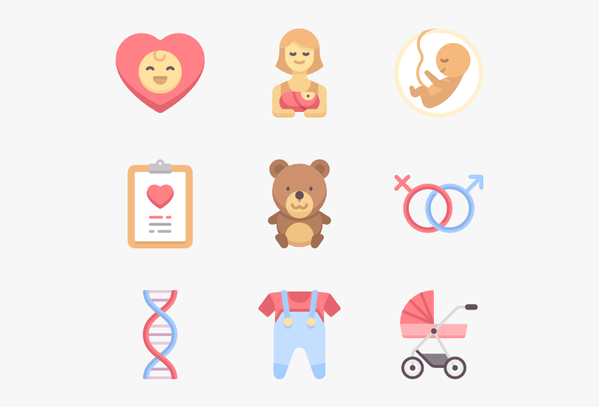 Clip - Pregnancy Icons, HD Png Download