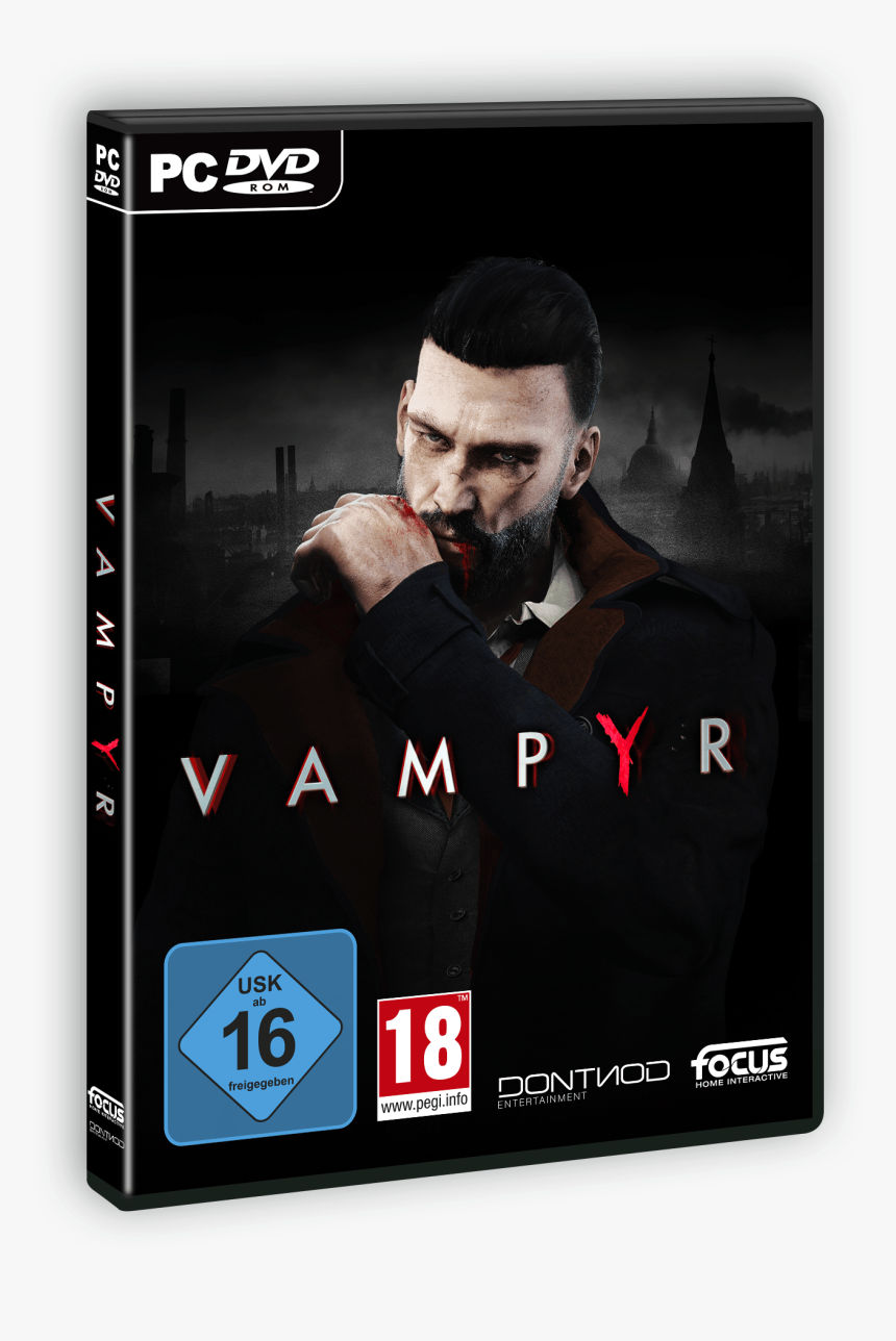 Vampyr Pack3d Pc Usk Pegi - Vampyr Nintendo Switch, HD Png Download