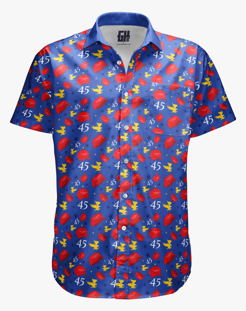 Keep America Great Button Down - Polo Shirt, HD Png Download