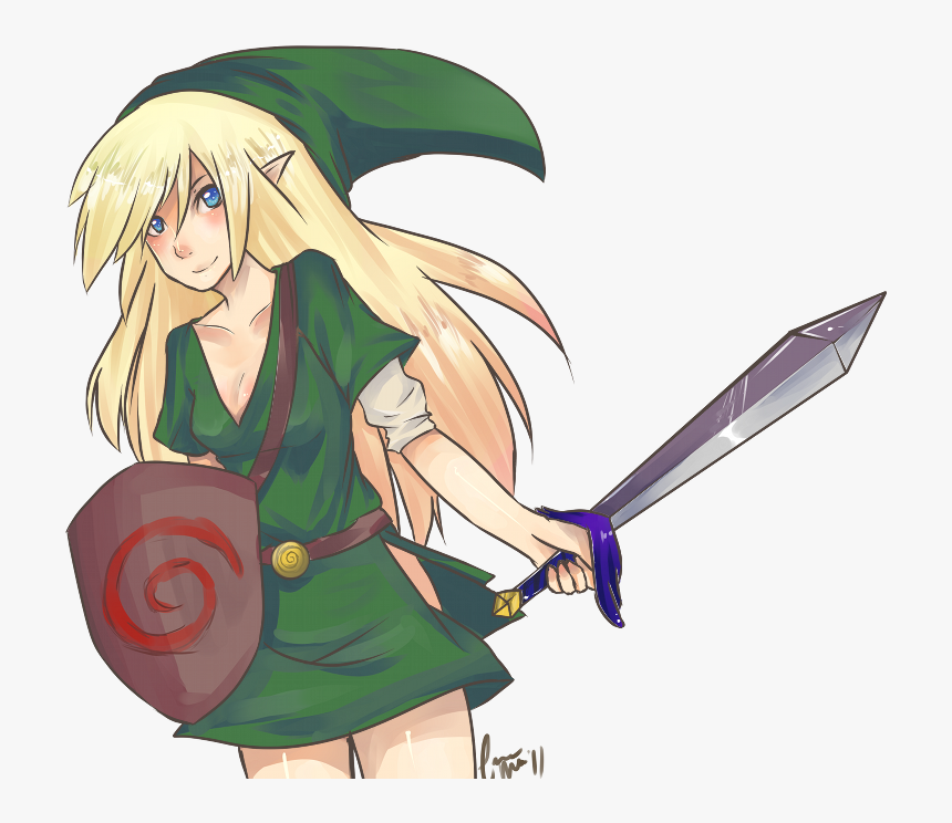 What If Zelda Was A Girl - Zelda As A Girl, HD Png Download