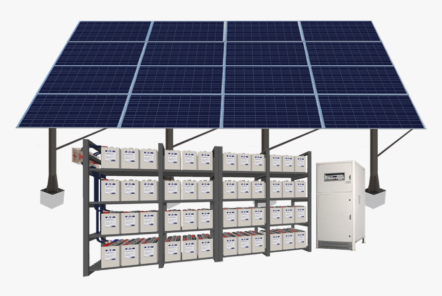 Transparent Solar Panels Png - Solar Power Plant Png, Png Download