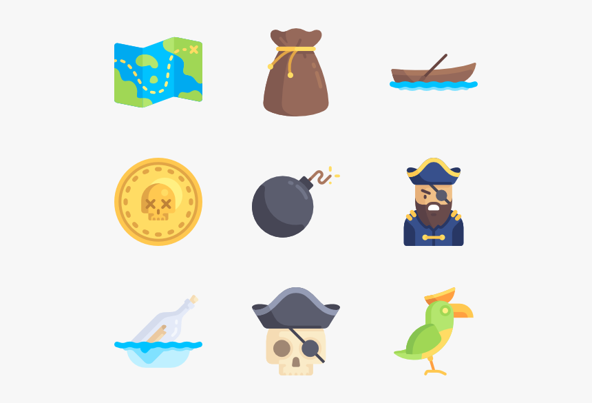 Pirates - Pirates Icons Pack, HD Png Download