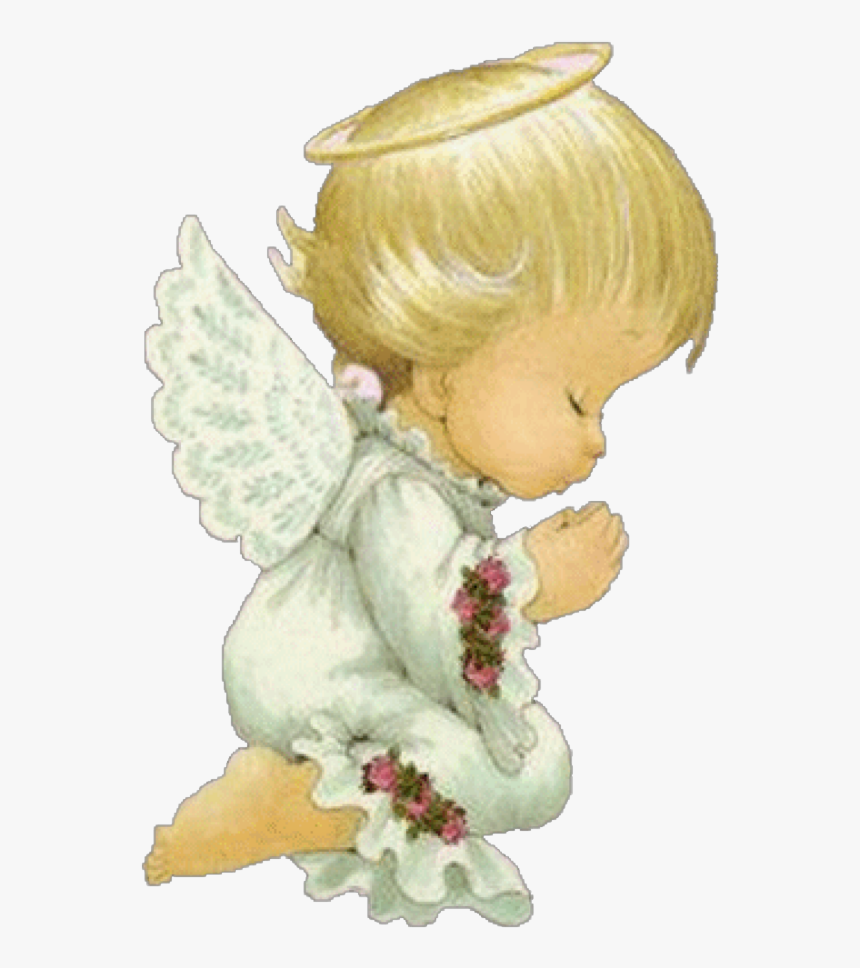 #angels #cherub #wings #vintage #tumblraesthetic #praying - Baby Angel Png, Transparent Png