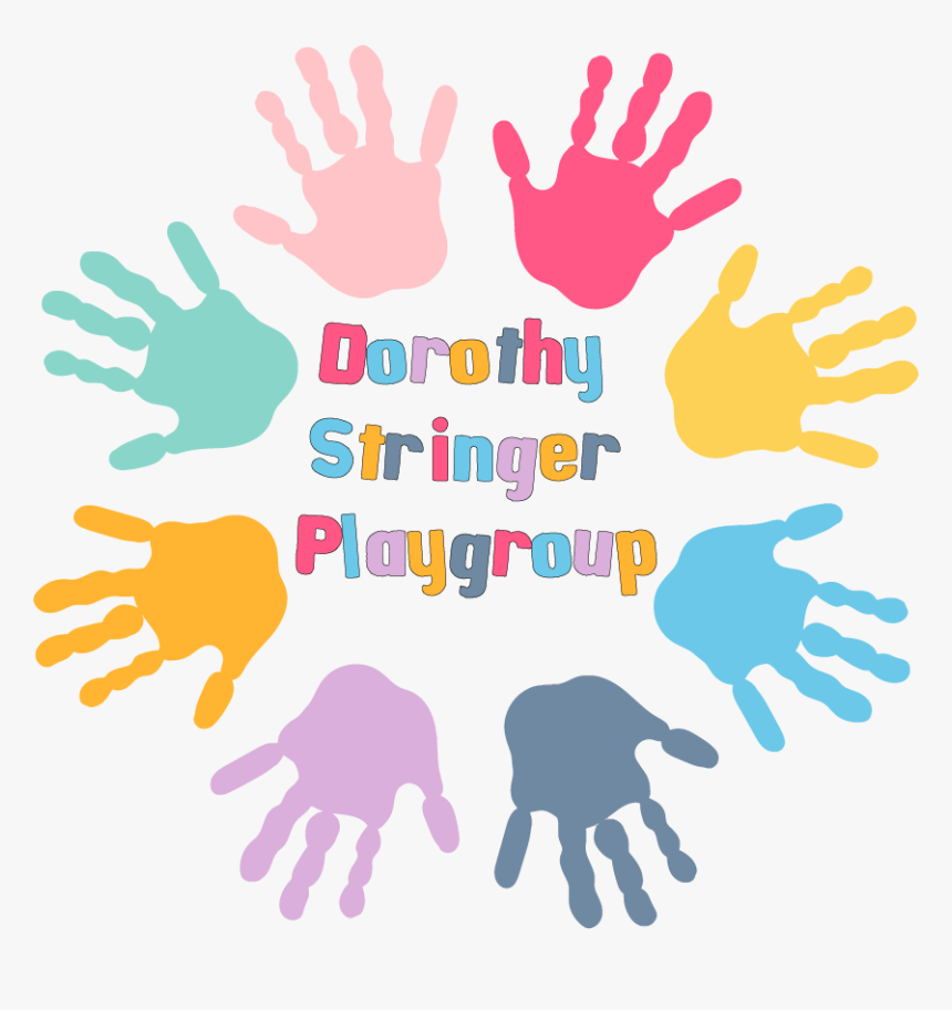 Colorful Kids Handprints, HD Png Download