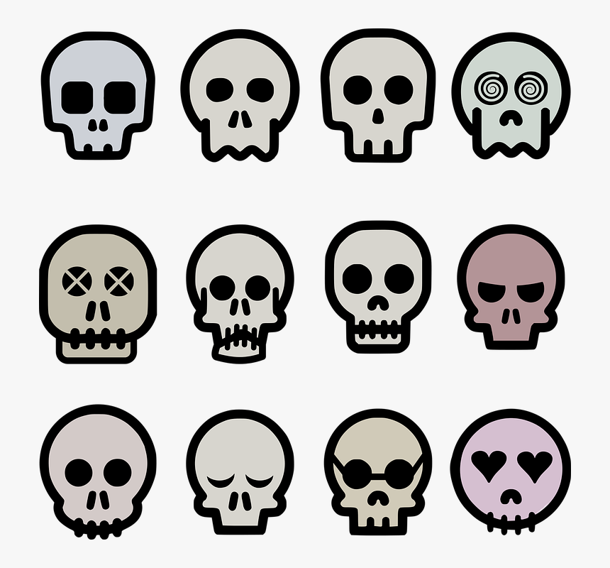 Avatar, Bbs, Emotions, Gui, Icon, Interface, Pirate - Emoji Skulls, HD Png Download
