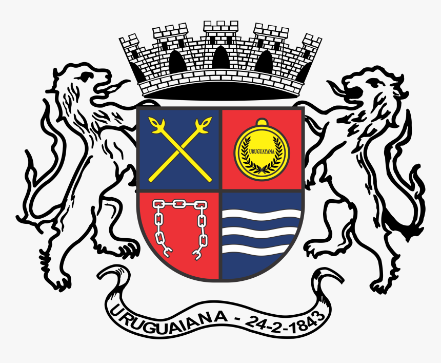 S Mbolos Municipais Camara - Brasão Uruguaiana, HD Png Download