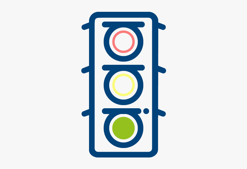 Trafic Lights Icon - Traffic Sign, HD Png Download