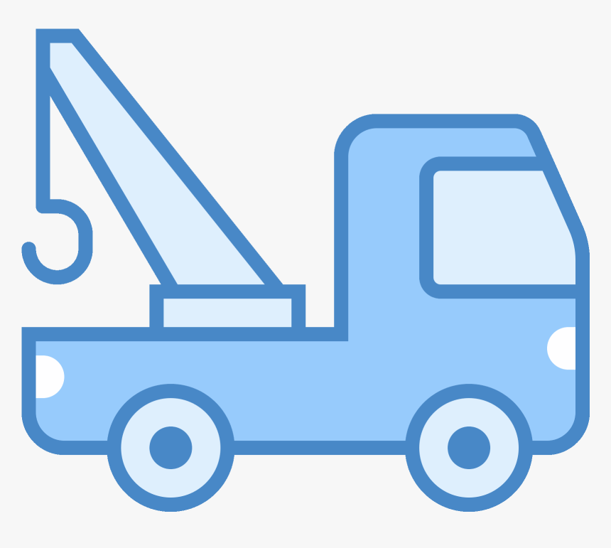 Transparent Truck Icon Png - Tow Truck Icon Blue, Png Download