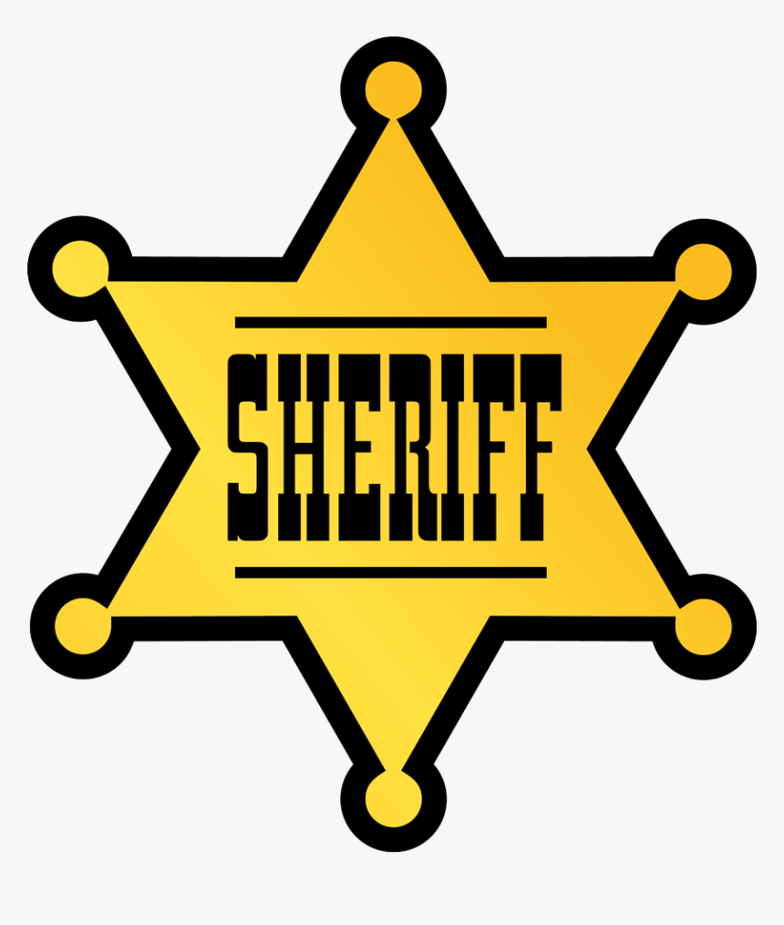 Cow Boy Stickers Decoration Boys Decals Adhesives - Toy Story Sheriff Woody Badge, HD Png Download