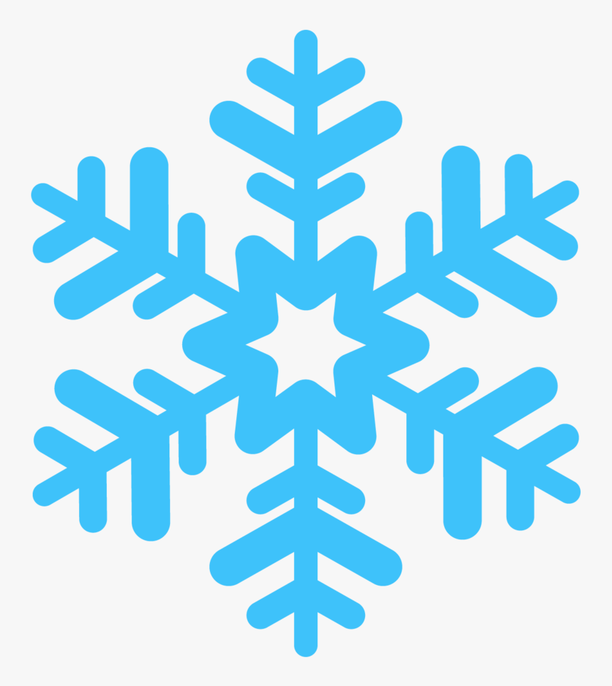 Simple Snowflake Transparent Background, HD Png Download