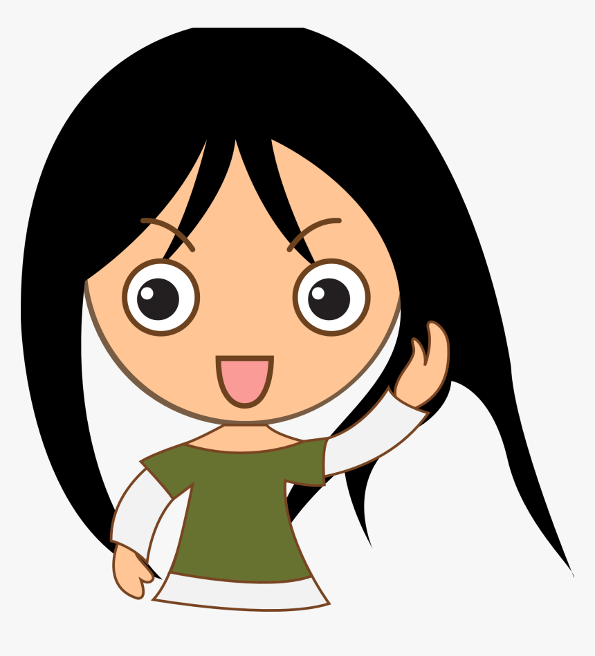Cute Angry Girl Clipart, HD Png Download