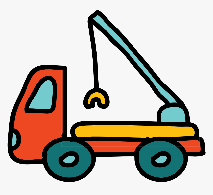 Tow Truck Icon - รถ การ์ตูน Png, Transparent Png