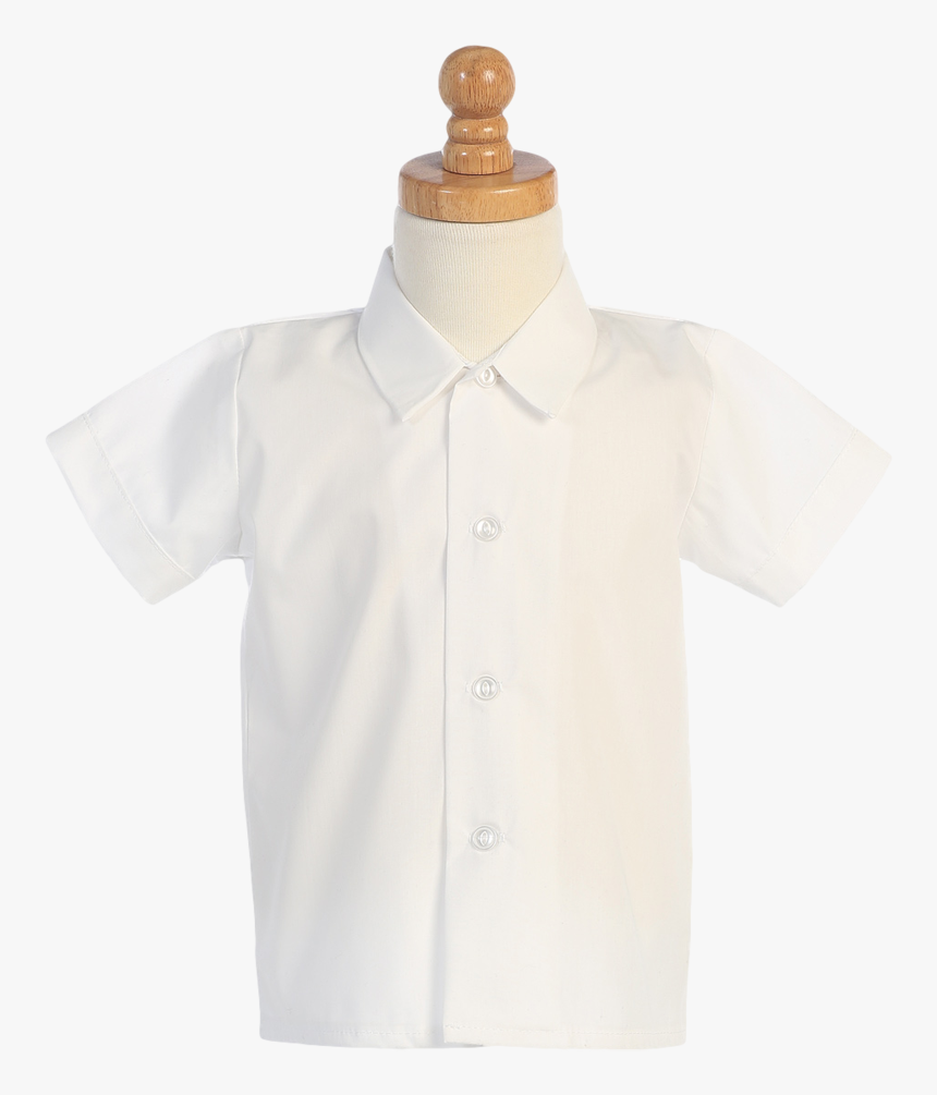Boys White Short Sleeve Button Down Dress Shirt - Formal Wear, HD Png Download